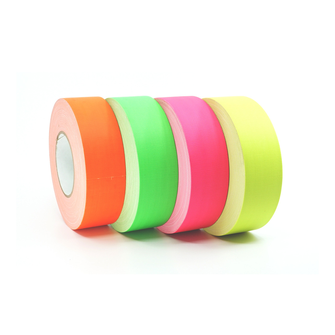1/2 inch (12mm) Standard Grade Fluorescent Gaffers Tape ,Green[1 Roll], Size: 1/2 (12mm)