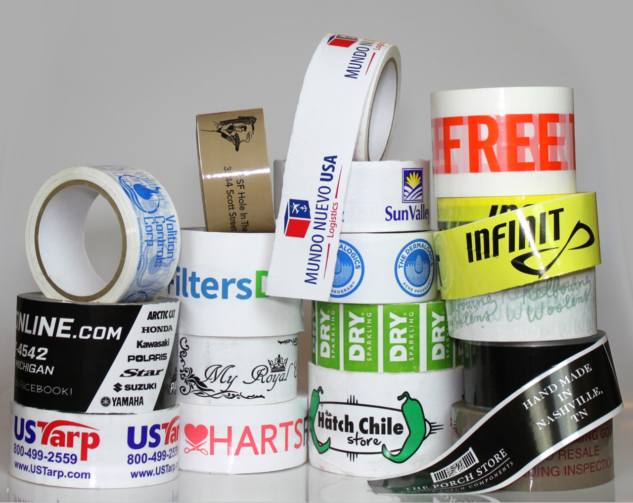 printed packaging tape