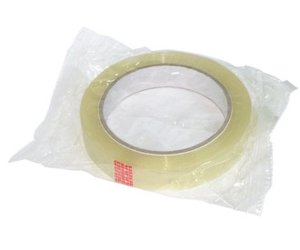 Clear Stationery Tape, Razor Slit 3 inch. TapeJungle.com