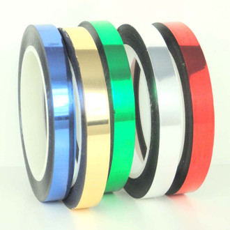 Metalized Tape, Metalized Polyester Tape, Colored Polyester Tape, Colored Metalized Tape - TapeJungle.com - Wholesale Prices.
