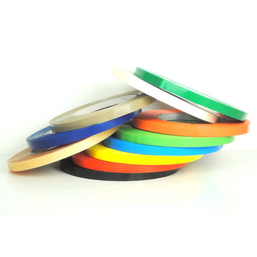 Colored Bag Sealing Tape, UPVC Tape (9535) - 8 Colors - Wholesale Prices by Tape Jungle.com, The Discount Tape Superstore.