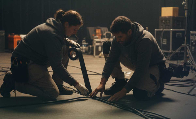 Mastering Cable Management with Gaffer Tape, Best Practices for Data Centers, AV, and Broadcast