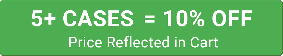 Bulk pricing discounts with Tape Jungle, 5+ cases gets 10% off.