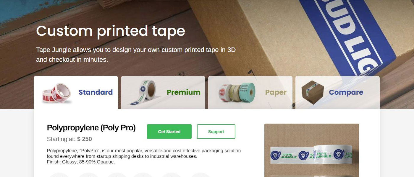 Elevate Your Companies Brand with Custom Printed Packing Tape