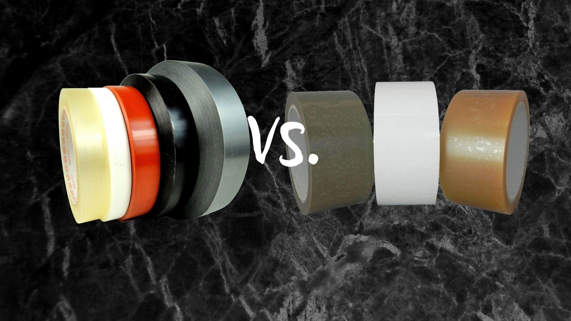 PVC vs Polypropylene Tape