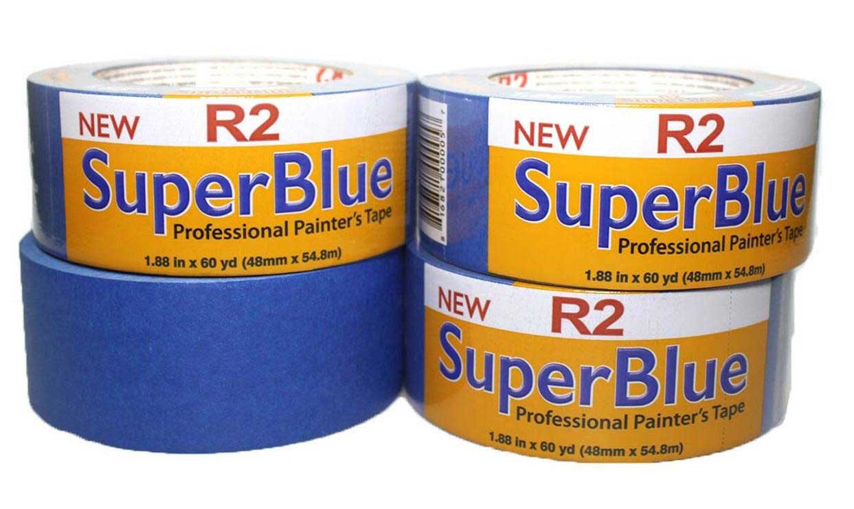 Wide Blue Painters Tape, 12 inch x 60 Yards, 3D Printing Tape, Easy Clean Removal Up to 21 Days, Masking Tape