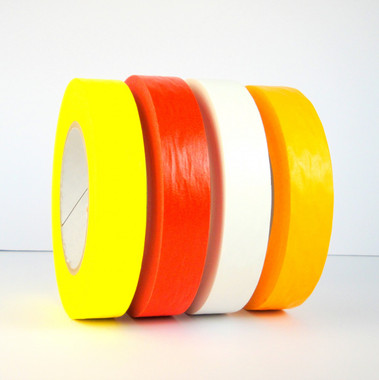Colored Flatback Tape -  Colored Printable Flatback Tape, Yellow, Red, White, Orange Colored Flatback Tape - TapeJungle.com - The Discount Tape Superstore.