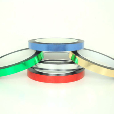 Metalized Tape, Metalized Polyester Tape, Colored Polyester Tape, Colored Metalized Tape - TapeJungle.com - Wholesale Prices.