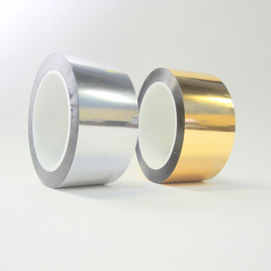 Silver Polyester Tape | Gold Polyester Tape | Wholesale Prices from Tape Jungle.