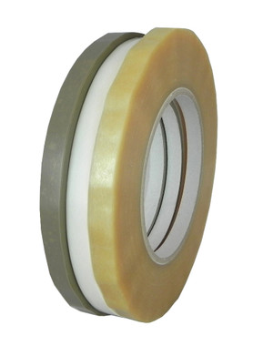 Bag Sealing Tape (9532) Available in 3 Colors: Clear, Tan, White 3/8" 24 or 96 Rolls Per Case, 180 Yards - TapeJungle.com