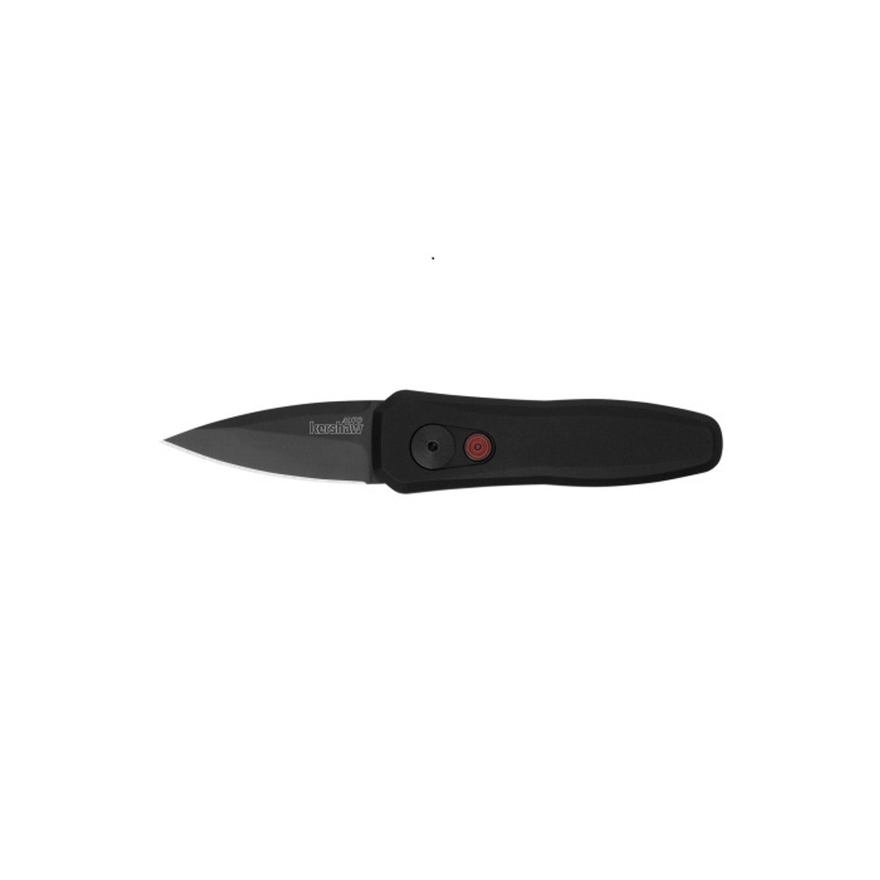 Automatic Kershaw Launch 4 Push Button Lock Knife Black Aluminm Handle
