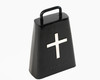 Black Bull Bell w/Cross
