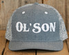Ol' Son Light Denim Paisley Flatbill 