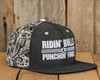 Ridin' Bulls & Punchin' Fools Bandana Flatbill