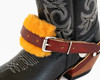 Sheep Skin Spur Strap Cover Adult