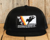 WRC Patch Flat Bill - Black 