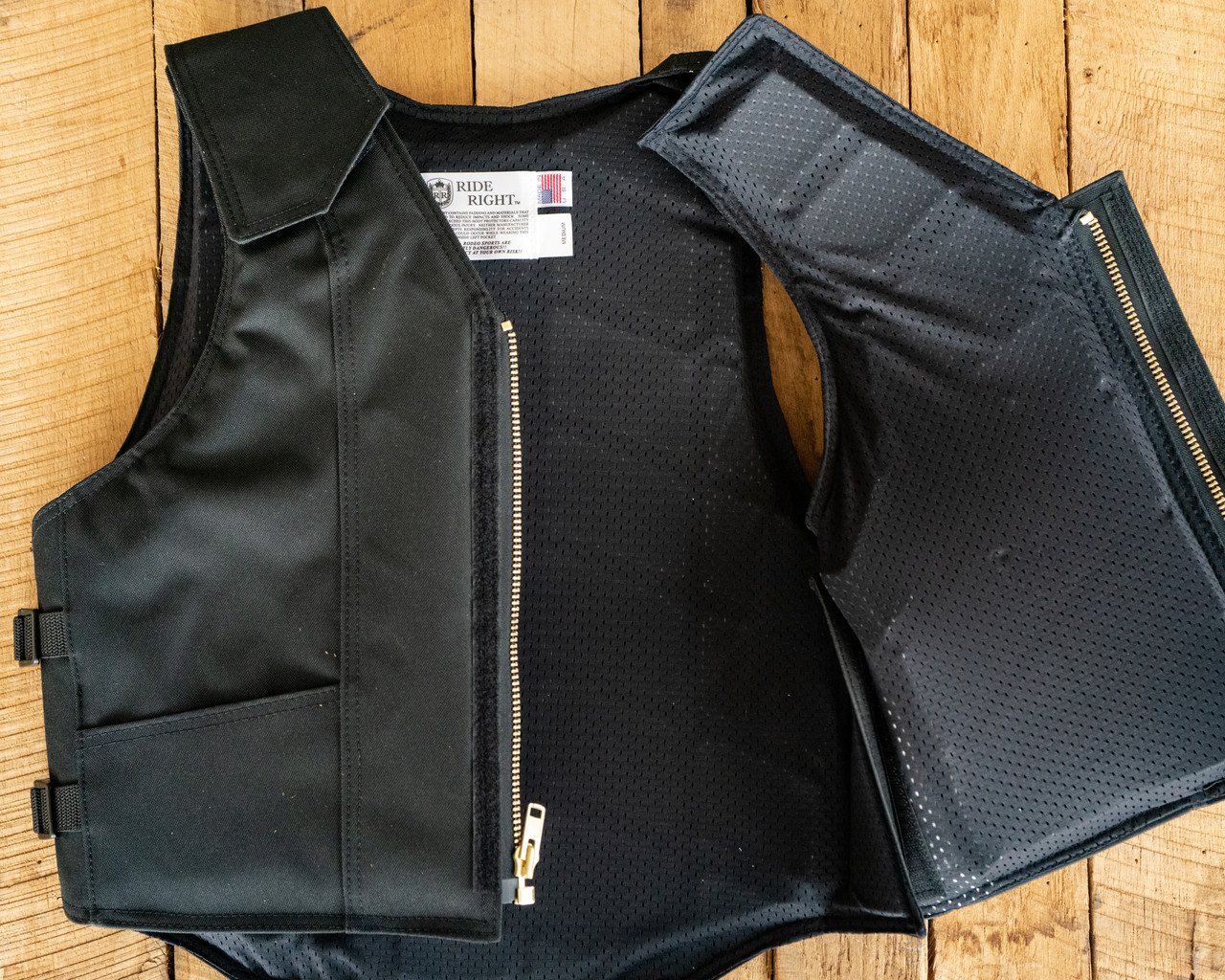 1200 Series Polyduck Bull Riding Vest - Beastmaster Pro