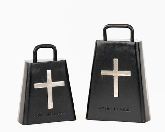 Black Bull Bell w/Cross