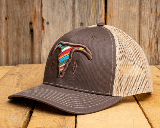 Serape Skull Snapback