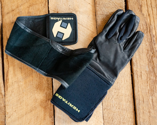 Heritage Wrist Wrap Youth Bull Riding Glove