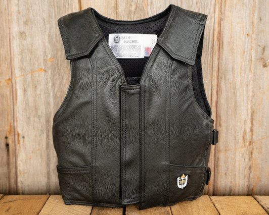 2030 Phoenix Pro Max Youth Rodeo Vest - Leather