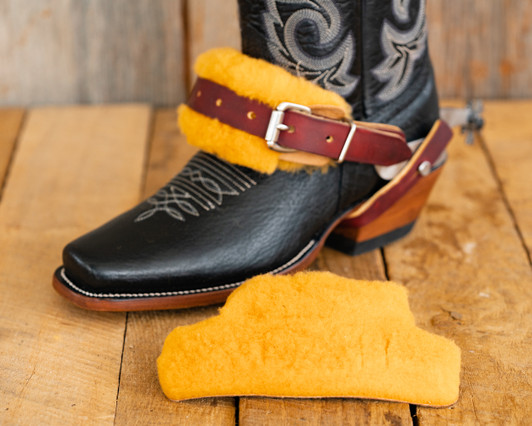 Ultimate Sheep Skin Spur Strap Cover