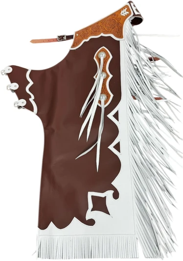 2 Color W/ Leg Design Custom Chap Builder