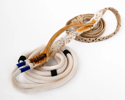  Colored Signature Series Bull Rope - 3/4" Full Laced Handle 3/4" Soft Tail