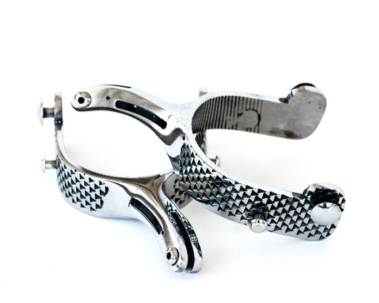 Beastmaster Rasp Bull Riding Spurs