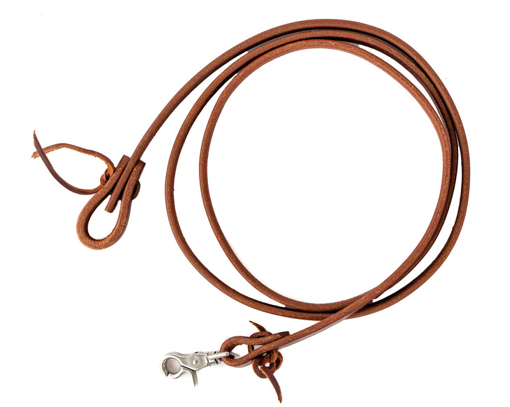 Leather Roping Reins - 5/8"