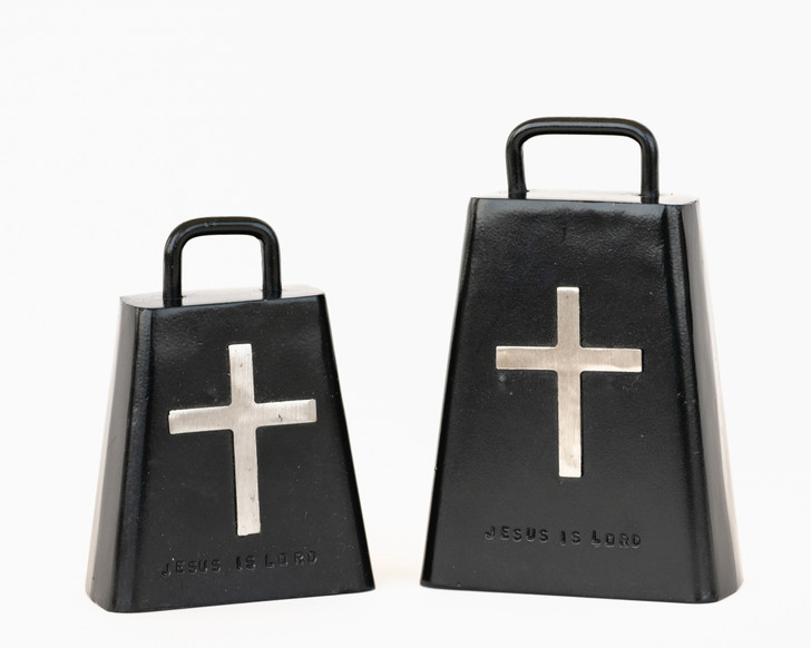 Black Bull Bell w/Cross