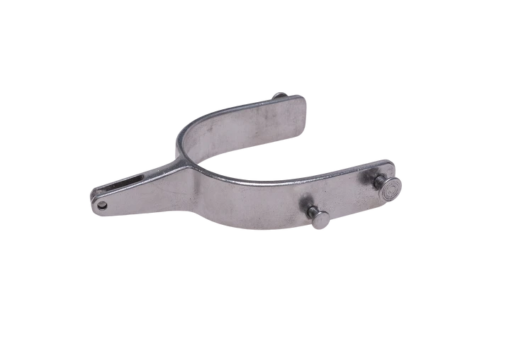 Beastmaster Bareback Spurs - Clear Coat