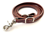 Latigo Leather Roping Reins - 1/2"