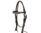 Brow Band Buckstitch Headstall