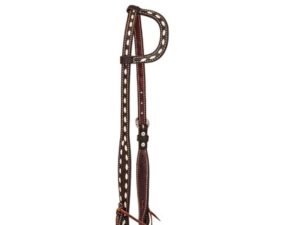 ANDAASH Parts Mel Teddy (One side 製品) Stamped One Ear Headstall with Iron Buckle Set – Texas Saddlery