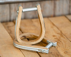 Wood Saddle Bronc Stirrups