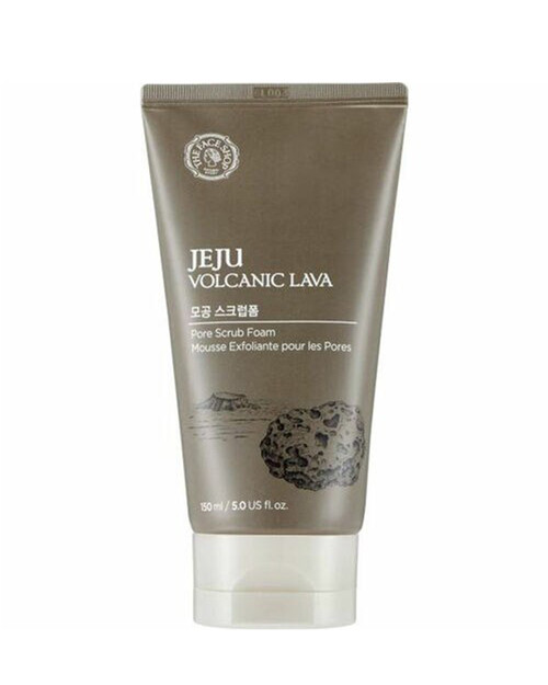 The Face Shop Jeju Volcanic Lava Scrub Foam