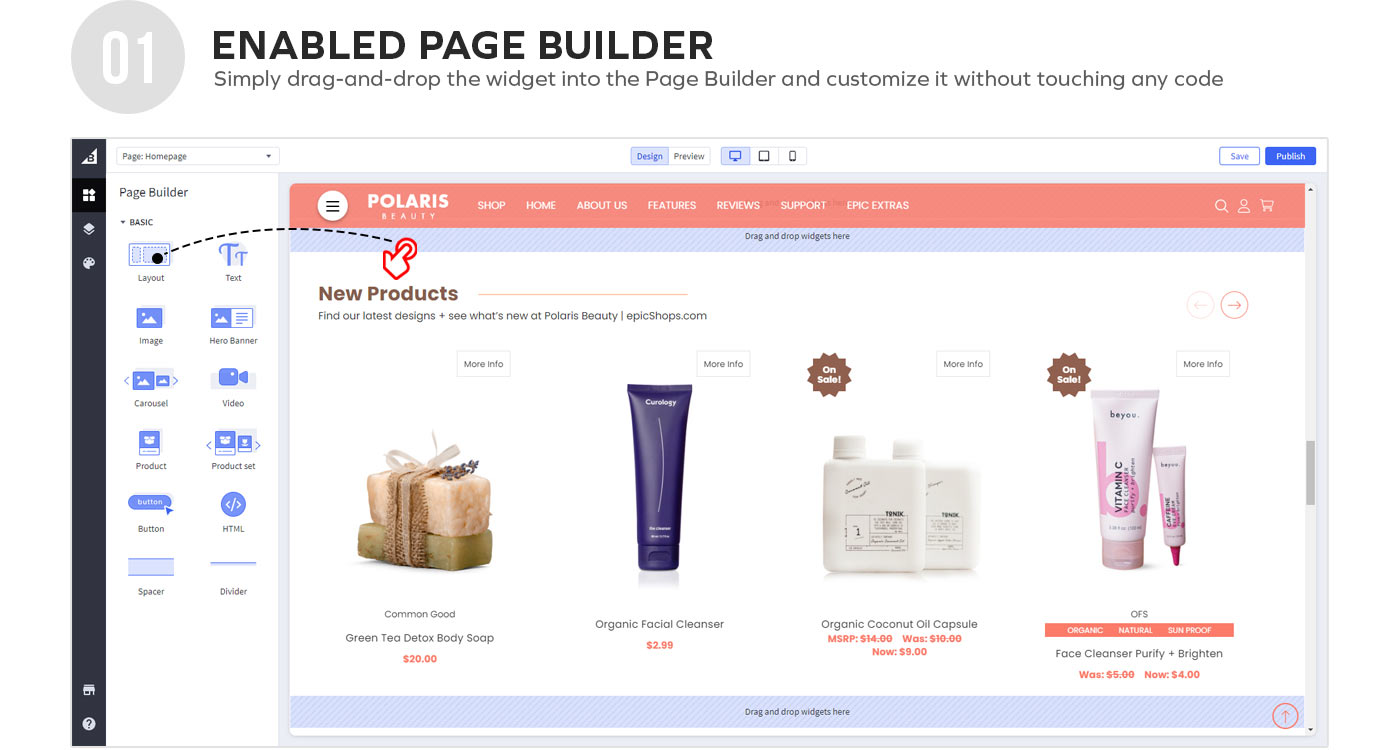 ENABLED PAGE BUILDER