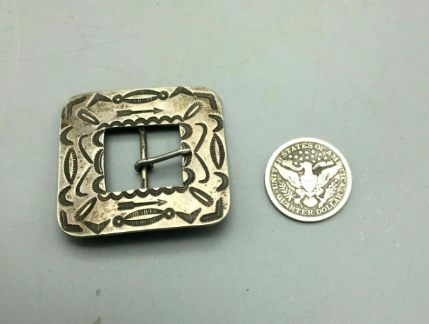 Neat! This is an Older, Vintage, Sterling Silver, Hand 