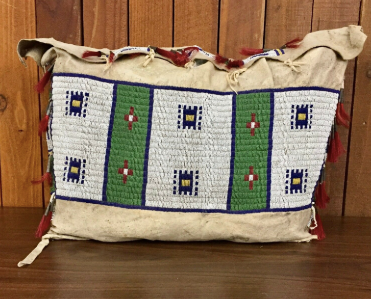 A Collectible Late 1800s Beaded Possibles or 