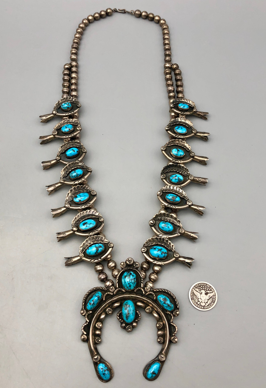 LTJ Squash Blossom Necklace