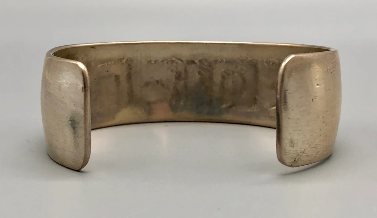 Manuel Hoyungwa Hopi Overlay Bracelet