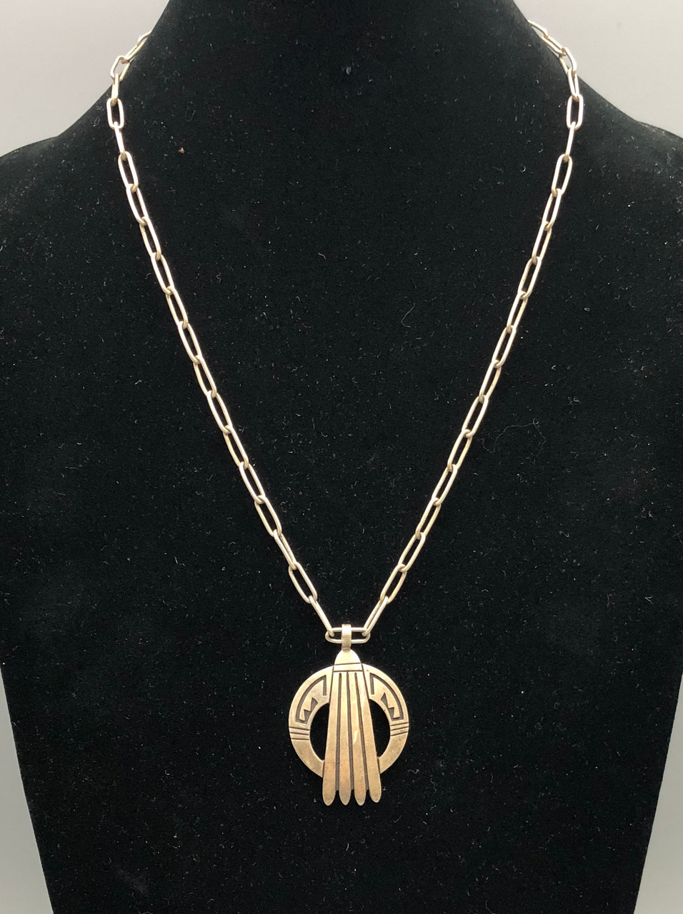 Hopi Necklace by Victor Coochwytewa