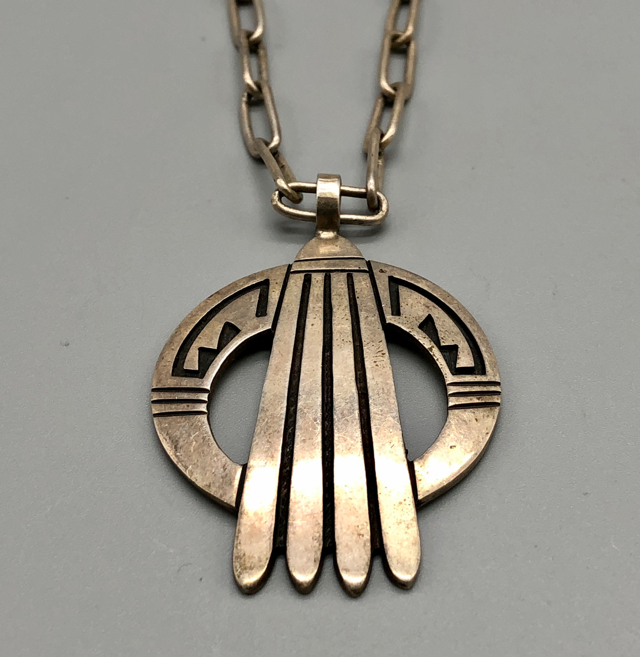 ホピ Victor Coochwytewa ネックレス インディアンジュエリー Hopi Necklace by Victor Coochwytewa