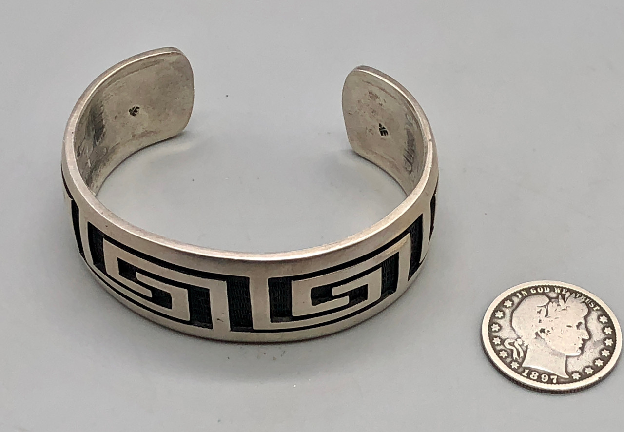 Bernard Dawahoya Hopi Overlay Bracelet