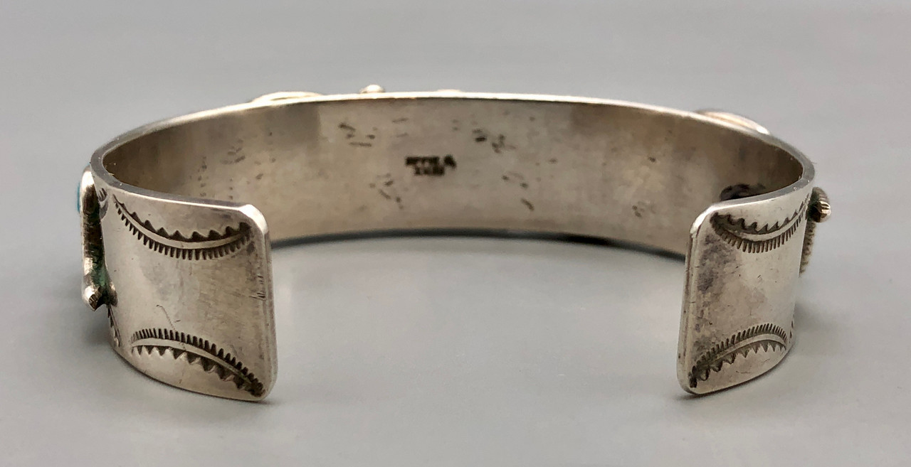Zuni Snake Theme Bracelet by Effie Calavaza