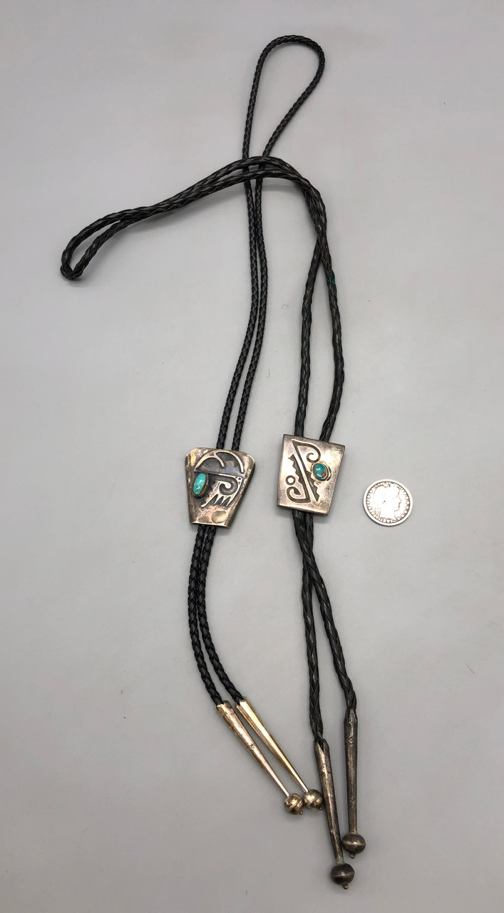 アクセサリー Hopi vintage bolo tie アクセサリー Hopi vintage bolo tie 2 Early Hopi Style Bolo Ties