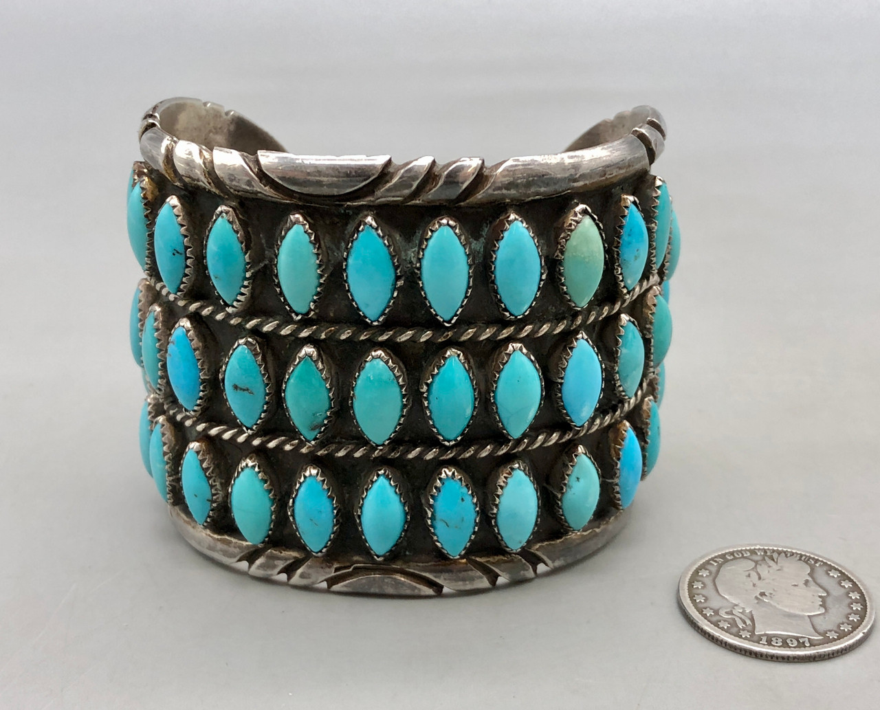 The Turq In Rows Bracelet main image 1