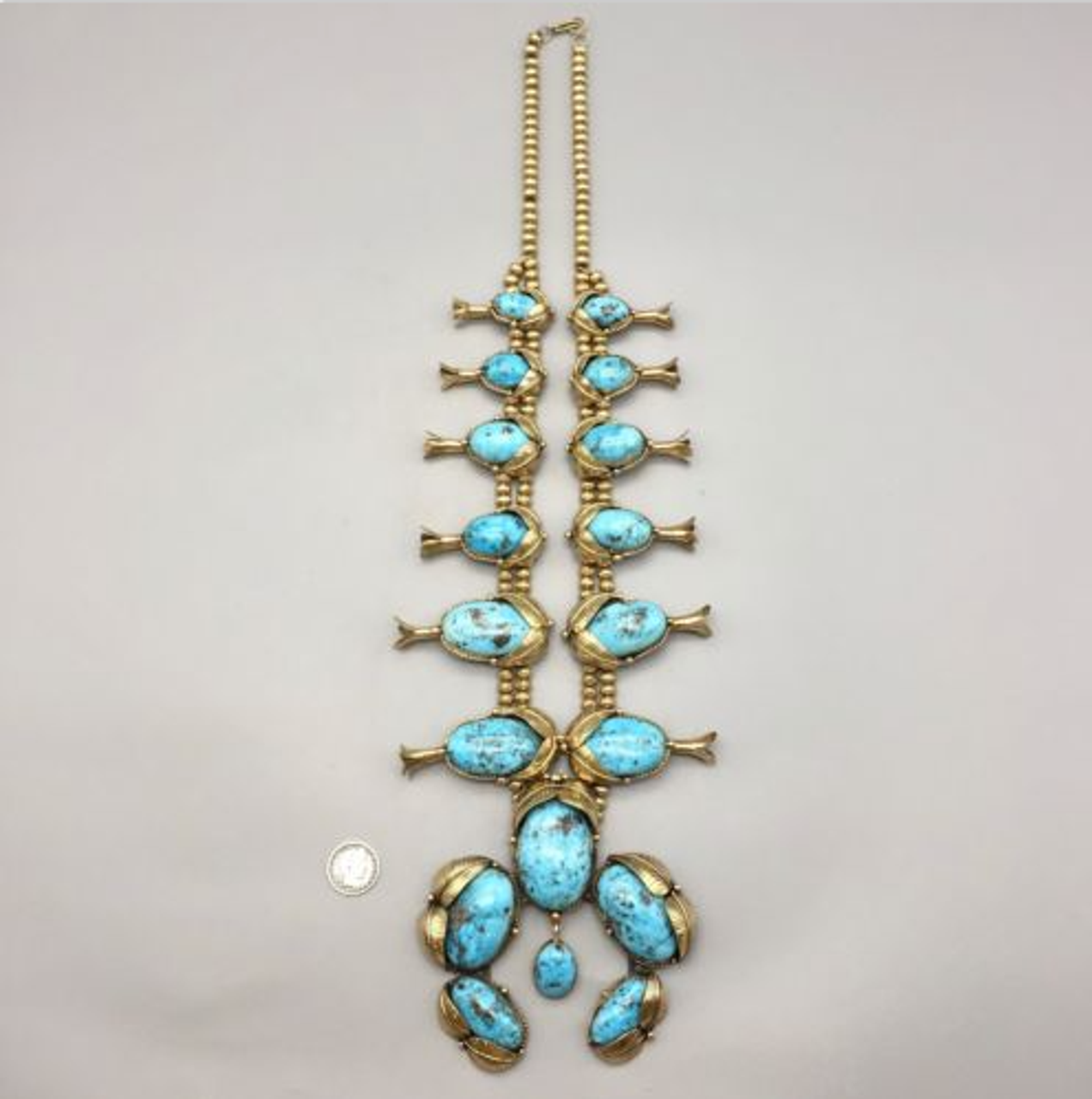 Zia Squash Blossom Necklace: Enchantment Sun Blossom Necklace | T.Skies Jewelry