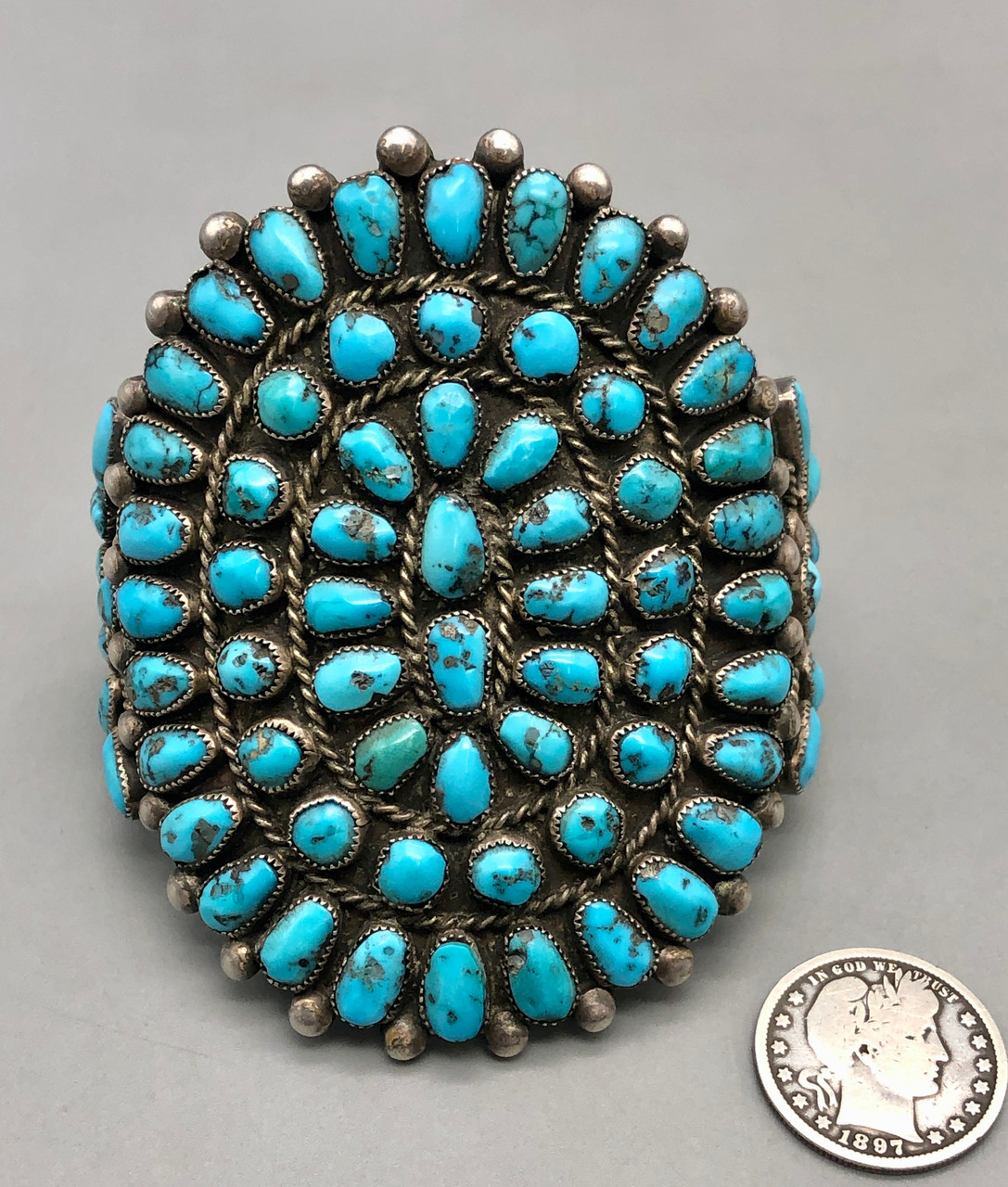 Beads Turquoise Natural Stones Needlework